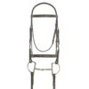 Ovation Elite Fancy Raised Padded Traditional Crown Bridle - Dark Brown -Equestrian Supplies Shop 440324 800 800