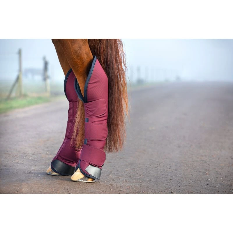 Rambo Travel Boots - Burgundy/Burgundy/Teal/Navy 4 Rambo Travel Boots - Burgundy/Burgundy/Teal/Navy - Image 2