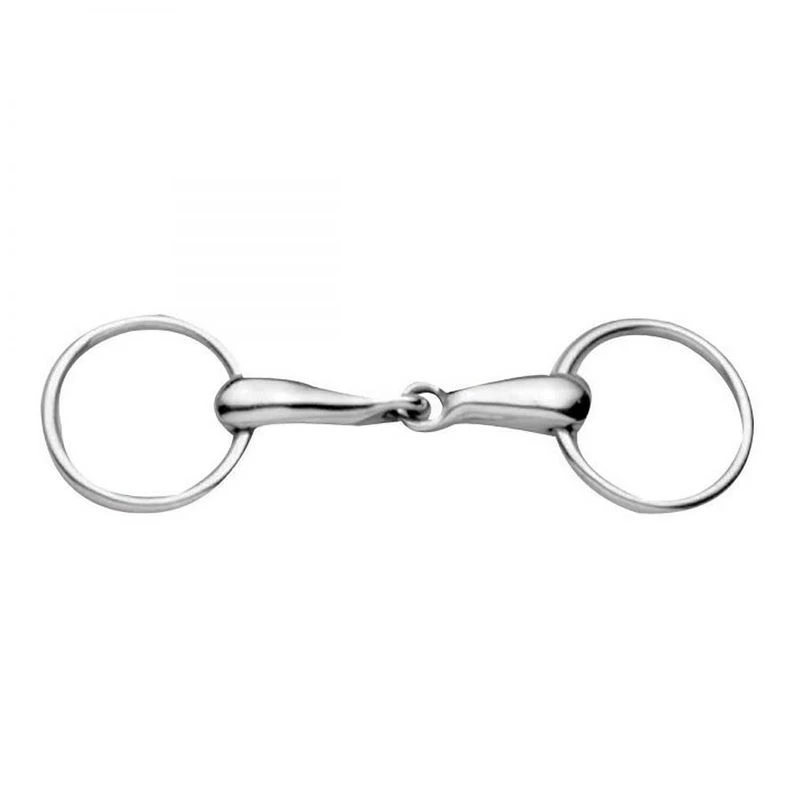 Korsteel Hollow Mouth Medium Weight 20mm Loose Ring Snaffle Bit 3 Korsteel Hollow Mouth Medium Weight 20mm Loose Ring Snaffle Bit