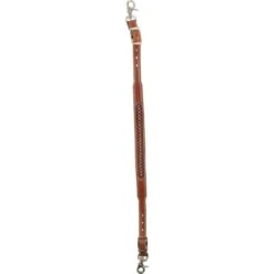 Western Rawhide Red Beads Wither Strap - Chestnut