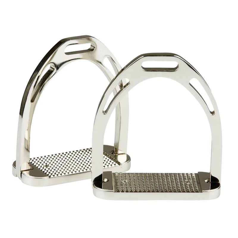 Korsteel Aluminum Stirrups - Silver 3 Korsteel Aluminum Stirrups - Silver