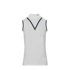 Alessandro Albanese Women's Mina Technical Sleeveless Top - White