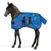 Centaur Foal 600D Turnout 200g - Blue Pony Print -Equestrian Supplies Shop 444013 800 800