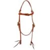 Western Rawhide Signature Browband Headstall W/Tie Bit Ends - Harness -Equestrian Supplies Shop 444054 800 800