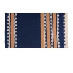 Western Rawhide Country Legend New Zealand Wool Standard Show Blanket - Navy