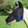Kensington UViator CatchMask W/Ears, Removable Nose, Forelock Opening - Kentucky Blue -Equestrian Supplies Shop 445530 800 800