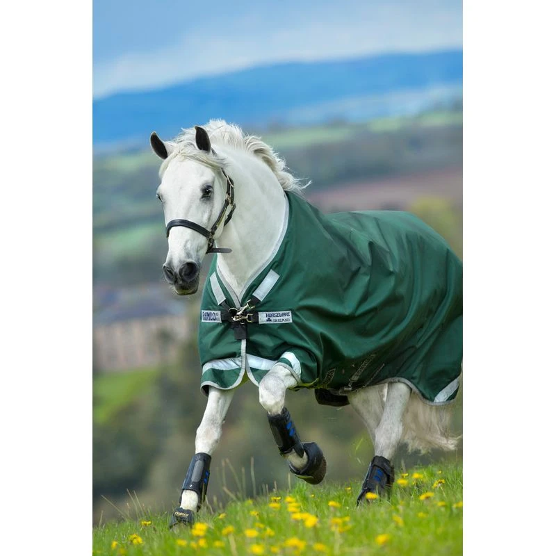 Rambo Original Turnout W/Leg Arches 0g - Green/Silver 3 Rambo Original Turnout W/Leg Arches 0g - Green/Silver