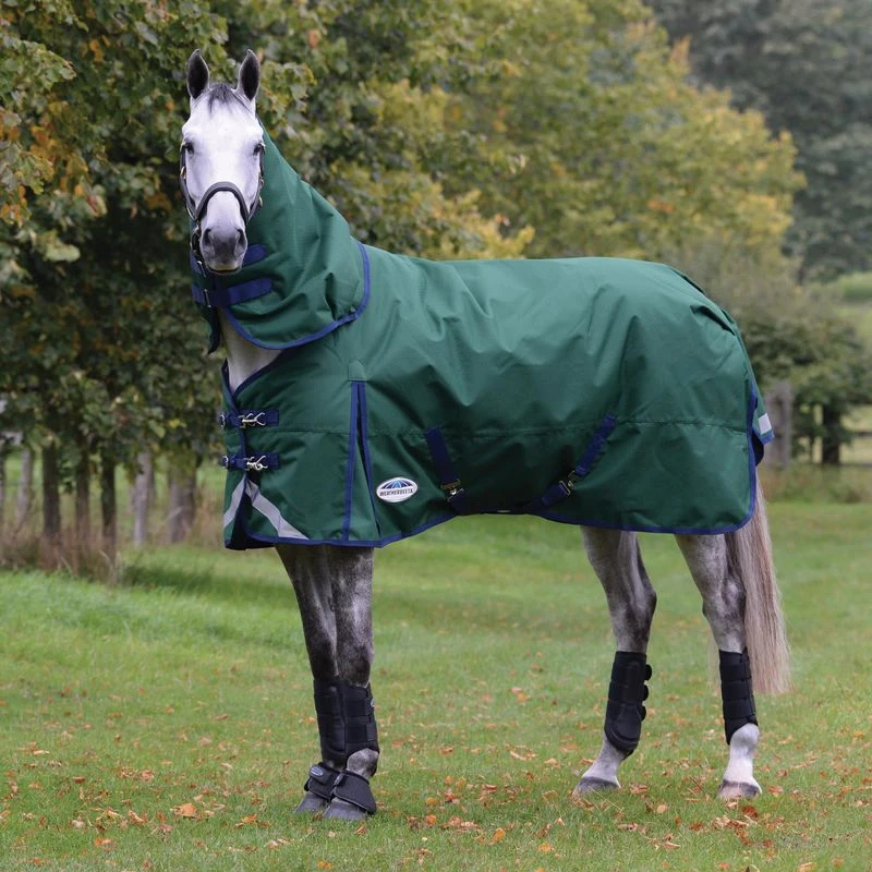 Weatherbeeta Comfitec Plus Dynamic II Detach-A-Neck Heavy - Hunter/Navy 3 Weatherbeeta Comfitec Plus Dynamic II Detach-A-Neck Heavy - Hunter/Navy