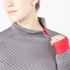 Irideon Kids' AirLoft Pullover - Dove Grey -Equestrian Supplies Shop 449412 800 800