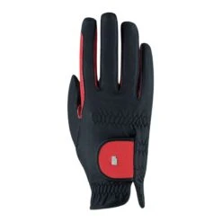 Roeckl Malta Gloves - Black/Red