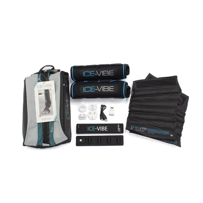 Ice-Vibe Horse Boot - Black/Aqua 4 Ice-Vibe Horse Boot - Black/Aqua - Image 2