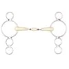 Happy Mouth Bits Double Jointed Roller 3-Ring Gag -Equestrian Supplies Shop 450440 800 800