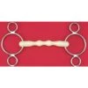 Happy Mouth Bits Mullen Shaped 2-Ring Gag - Stainless Steel -Equestrian Supplies Shop 451031 800 800