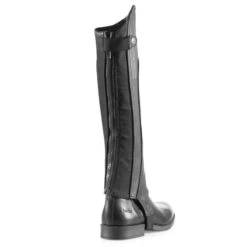 Horze Quinton Leather Half Chaps - Black -Equestrian Supplies Shop 451243 800 800
