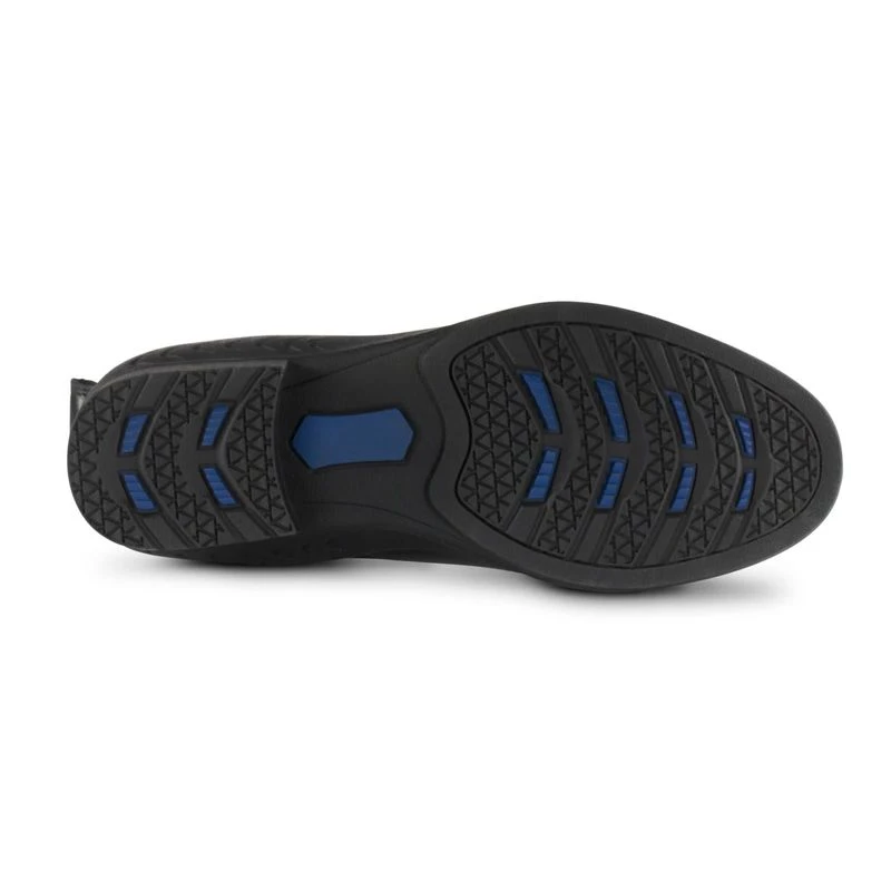 B Vertigo Women's Saturn Front Zip Leather Paddock Boots - Black 4 B Vertigo Women's Saturn Front Zip Leather Paddock Boots - Black - Image 2