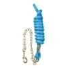 Roma Brights Lead With Chain - Aqua -Equestrian Supplies Shop 451554 800 800