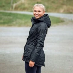 Horze Women's Jadine Winter Jacket - Black -Equestrian Supplies Shop 452201 800 800