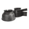 Horze Ribbed Bell Boots - Black -Equestrian Supplies Shop 454336 800 800