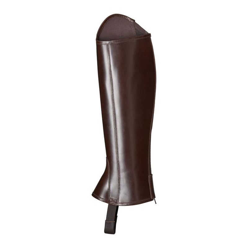 B Vertigo Comet Half Chaps - Dark Brown 4 B Vertigo Comet Half Chaps - Dark Brown - Image 2