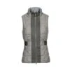 Alessandro Albanese Women's Insula Quilted Vest - Grey -Equestrian Supplies Shop 473703 800 800
