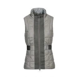 Alessandro Albanese Women's Insula Quilted Vest - Grey