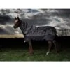 Amigo Bravo 12 Reflectech Plus Lite Turnout - Grey/Reflective & Black -Equestrian Supplies Shop 474130 800 800