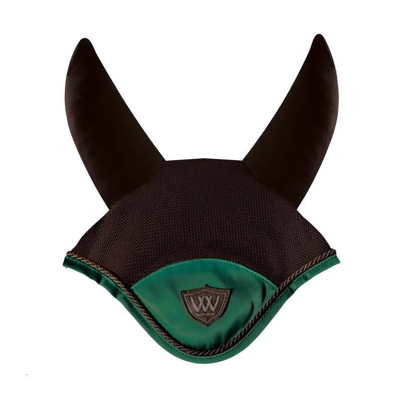 Woof Wear Vision Ergonomic Ear Net - Black/British Racing Green 3 Woof Wear Vision Ergonomic Ear Net - Black/British Racing Green
