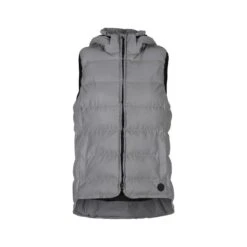 Horze Women's Reflective Padded Vest - Reflective Silver