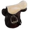Horze Harleigh Sheepskin Seat Warmer - Off-White -Equestrian Supplies Shop 480112 800 800