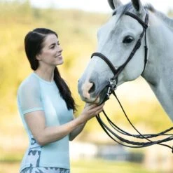 Irideon Women's Air-Tech Tee - Energy Blue