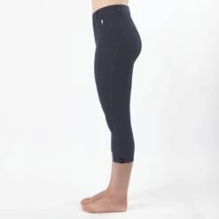 Irideon Women's Issential Capriole Capri Knee Patch Tights - Charcoal 8 Irideon Women's Issential Capriole Capri Knee Patch Tights - Charcoal -Equestrian Supplies Shop 482096 800 800