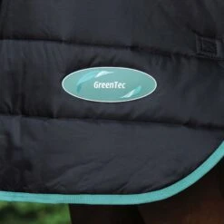 Weatherbeeta Green-Tec Stable Standard Neck Medium/Lite - Black/Bottle Green -Equestrian Supplies Shop 482464 800 800