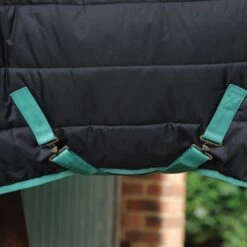Weatherbeeta Green-Tec Stable Standard Neck Medium/Lite - Black/Bottle Green -Equestrian Supplies Shop 482465 800 800