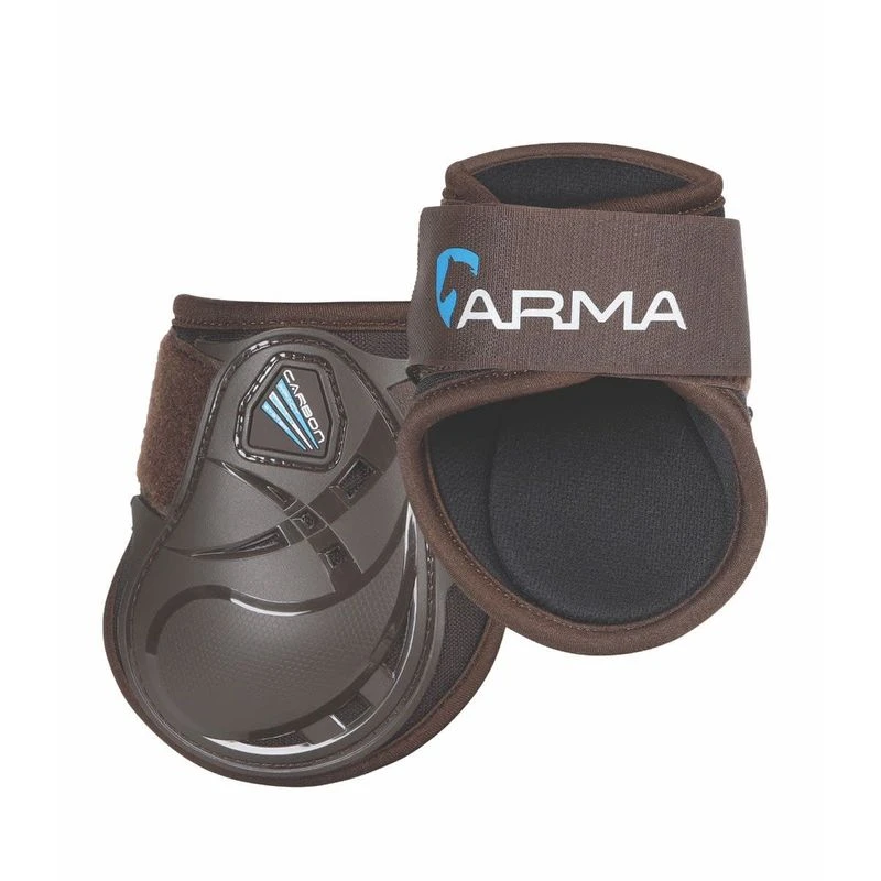 Shires ARMA Carbon Fetlock Boots - Brown 3 Shires ARMA Carbon Fetlock Boots - Brown
