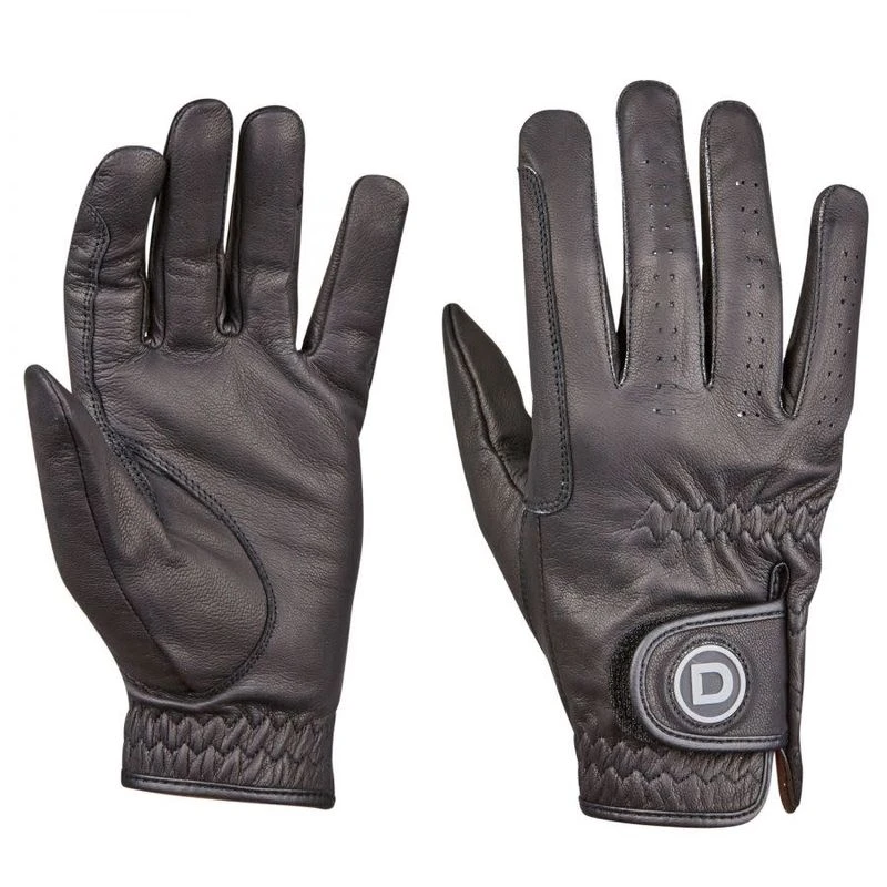 Dublin Everyday Quality Leather Gloves - Black 3 Dublin Everyday Quality Leather Gloves - Black