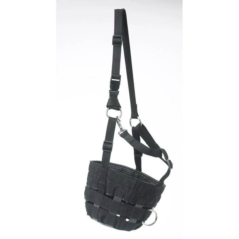 Equi-Essentials Comfort Adjustable Muzzle - Black 3 Equi-Essentials Comfort Adjustable Muzzle - Black