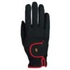 Roeckl Women's Lona Gloves - Black/Red 1 Roeckl Women's Lona Gloves - Black/Red -Equestrian Supplies Shop 493050 800 800