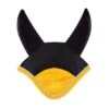 Woof Wear Ergonomic Ear Net - Black/Sunshine Yellow -Equestrian Supplies Shop 494123 800 800