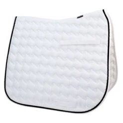 Toklat Tango Wave Dressage Saddle Pad - White/Black