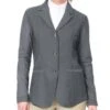 Ovation Women's Signature AirFlex 3-Button Show Coat - Grey -Equestrian Supplies Shop 497652 800 800