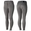 Horze Women's Rhea Full Seat Thermo Breeches W/Back Pockets - Charcoal Grey -Equestrian Supplies Shop 498318 800 800