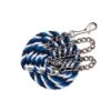 Perri's 1/2" Cotton MulitColor Lead W/Chain - Navy/Royal/Sky -Equestrian Supplies Shop 500585 800 800