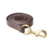 Perri's Leather Lead W/Snap - Havana/Brass 2 Perri's Leather Lead W/Snap - Havana/Brass -Equestrian Supplies Shop 502580 800 800