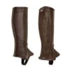 Perri's Professional Calfskin Zipper Half Chaps - Brown -Equestrian Supplies Shop 502879 800 800