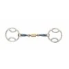 Shires Bevel W/Roller Link - Blue Sweet Iron -Equestrian Supplies Shop 503170 800 800