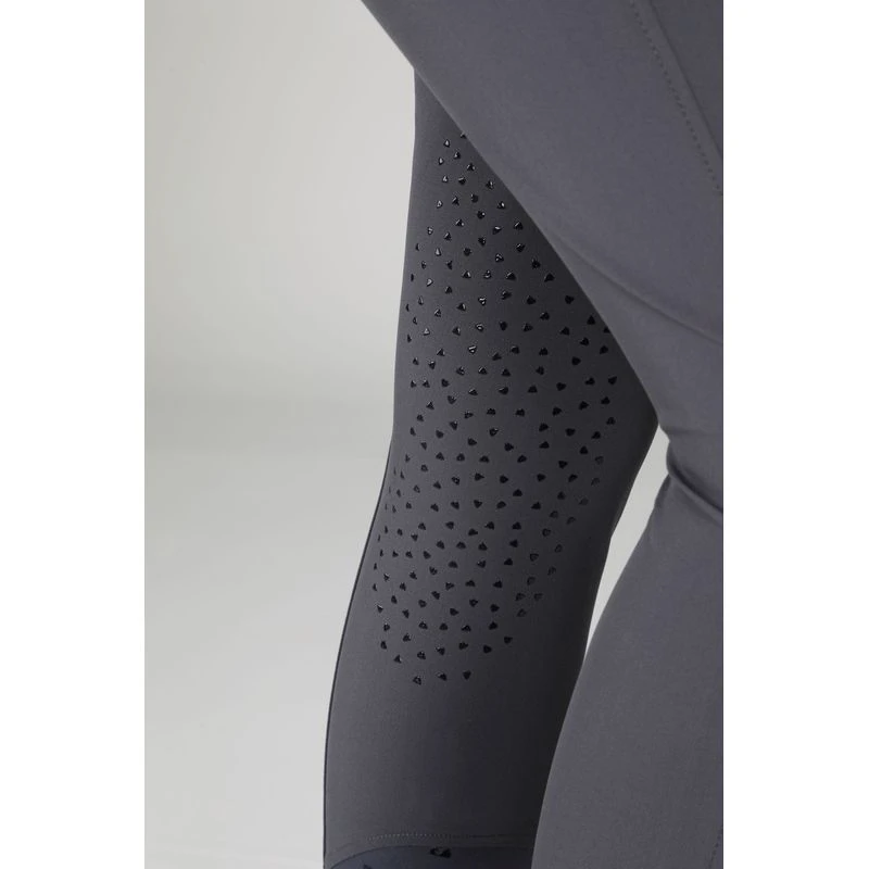 Shires Aubrion Women's Derby Breeches - Grey 5 Shires Aubrion Women's Derby Breeches - Grey - Image 3