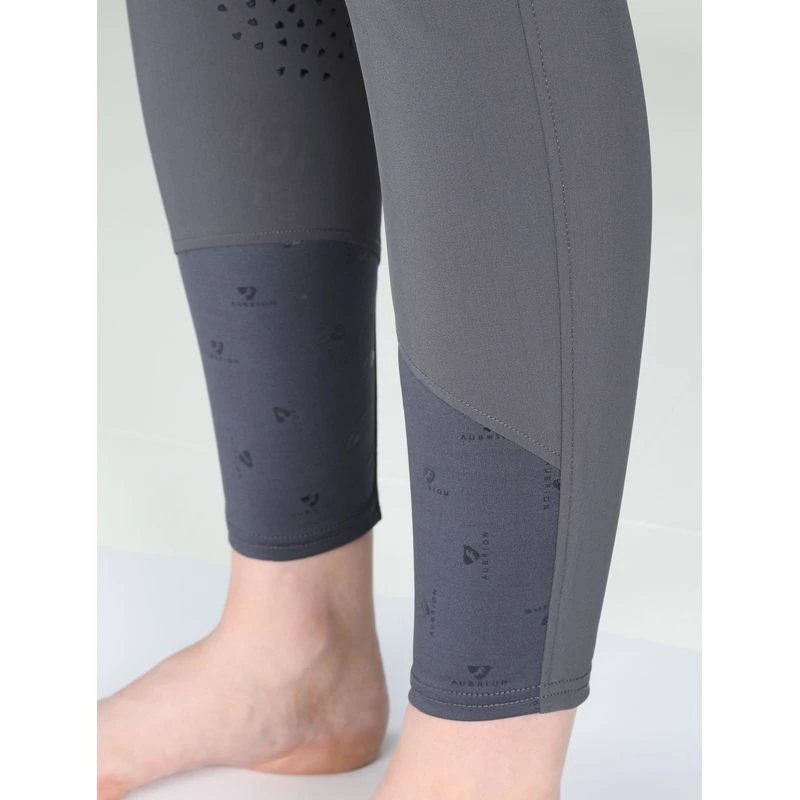 Shires Aubrion Women's Derby Breeches - Grey 6 Shires Aubrion Women's Derby Breeches - Grey - Image 4