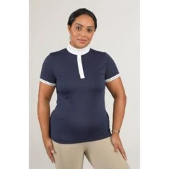 Shires Aubrion Women's Chester Show Shirt - Navy -Equestrian Supplies Shop 503959 800 800