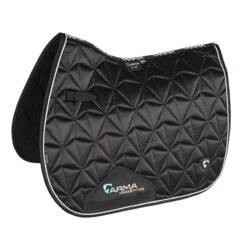 Shires ARMA Luxe Gloss Saddle Pad - Black