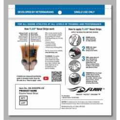 FLAIR Nasal Strips - Black -Equestrian Supplies Shop 504453 800 800